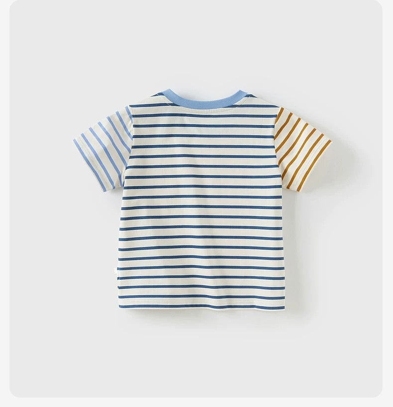 dave&bella デイブベラ わんちゃんアップリケボーダートップス DB2251370