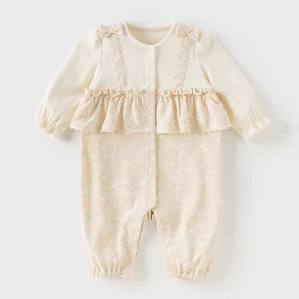 【予約】dave&bella デイブベラ フリルデザインロンパース DB3252985