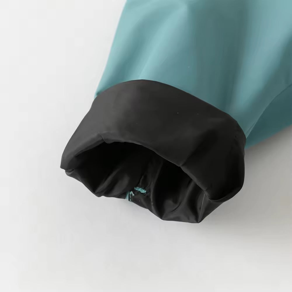 【予約】dave&bella デイブベラ フリースブルゾン付きグリーンアウター DK3253025