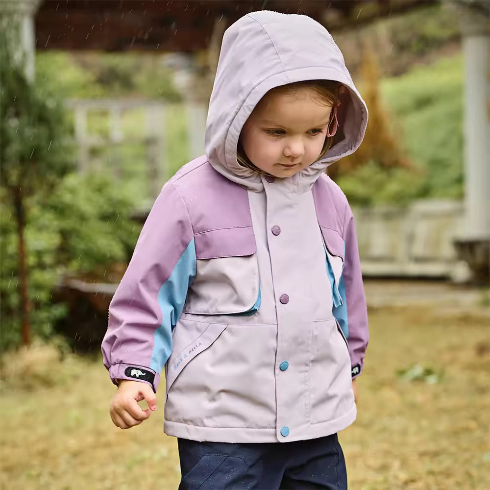 【予約】dave&bella デイブベラ ブロッキングカラーアウター DB3253192