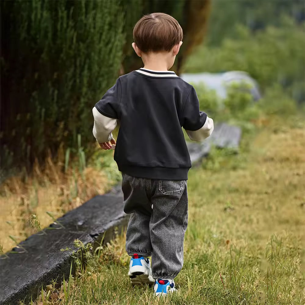 【予約】dave&bella デイブベラ ブラックデニムパンツ DB3252504