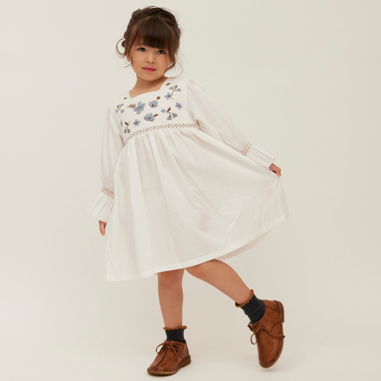 PETITMIG プチミグ ワンピースG5 ホワイト