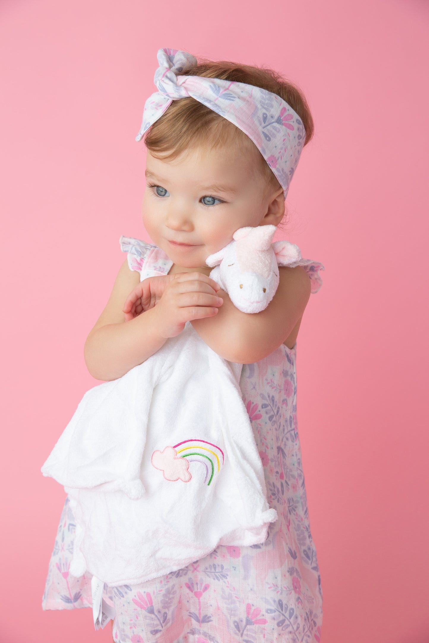 ANGEL DEAR Blankie Unicorn White ブランキー