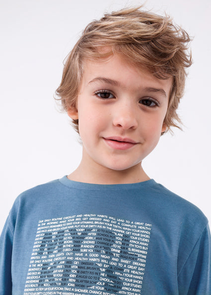 mayoral kids logo t-shirt