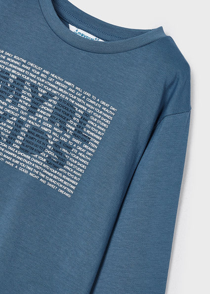 mayoral kids logo t-shirt