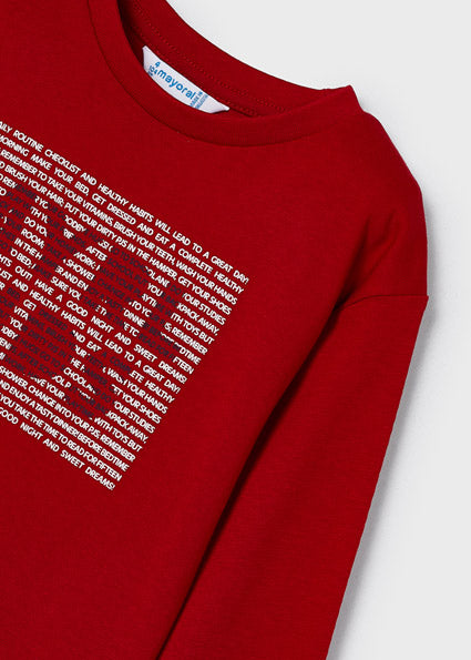 mayoral kids logo t-shirt