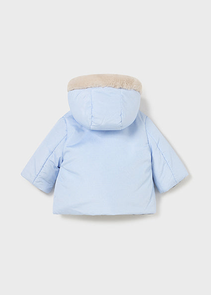 【12m last one】Mayoral マヨラル ミッドナイトブルーリバーシブルコート