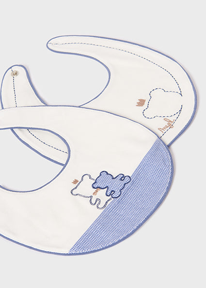 Mayoral Boys Cotton Bib Bear