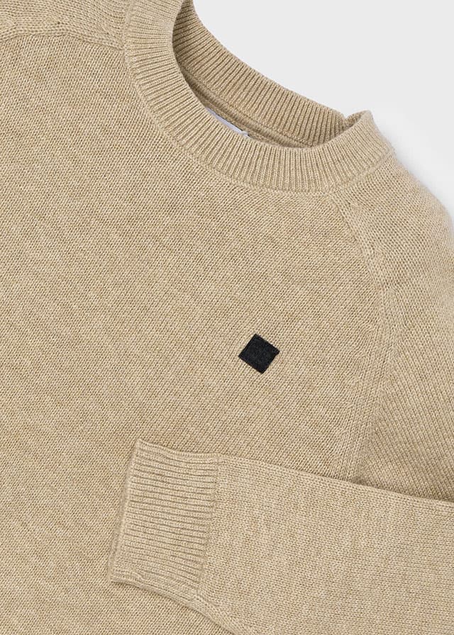 Mayoral マヨラル Basic crew neck jumper sand 311