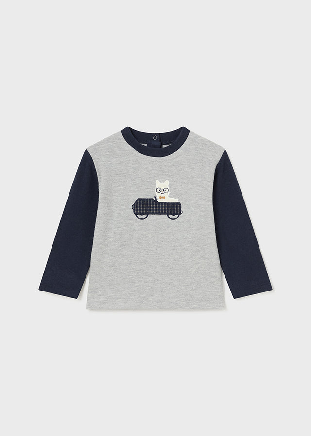 Mayoral マヨラル Baby elbow pads t-shirt 2031