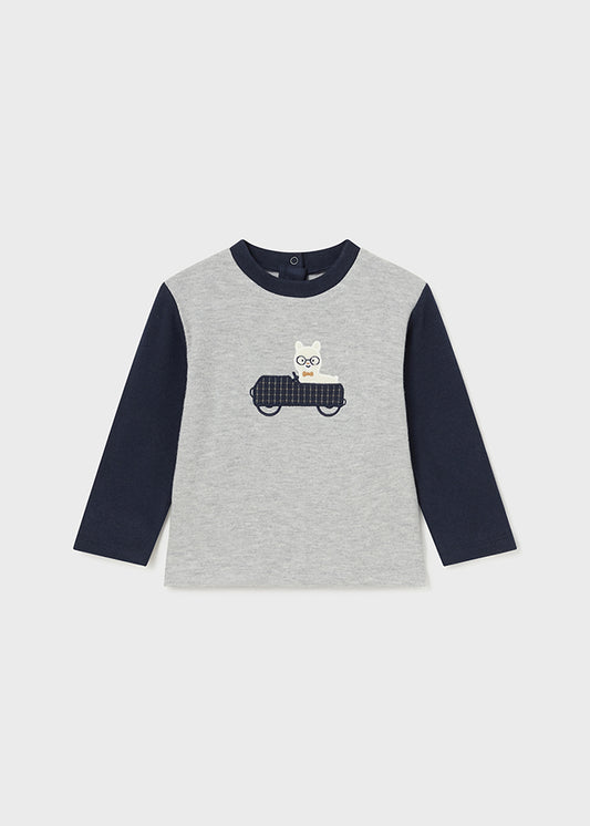 Mayoral マヨラル Baby elbow pads t-shirt 2031