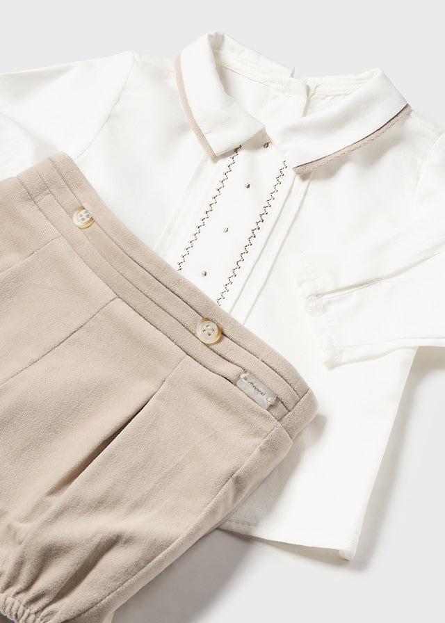 Mayoral マヨラル Shorts set Toasted 2247