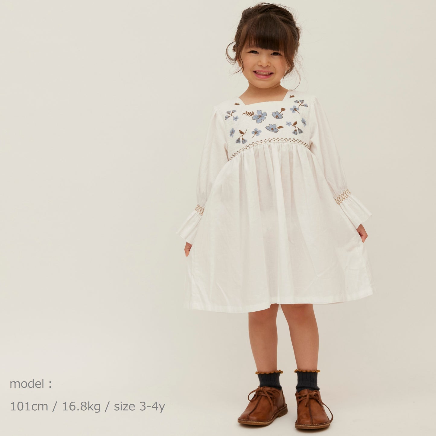 PETITMIG プチミグ ワンピースG5 ホワイト