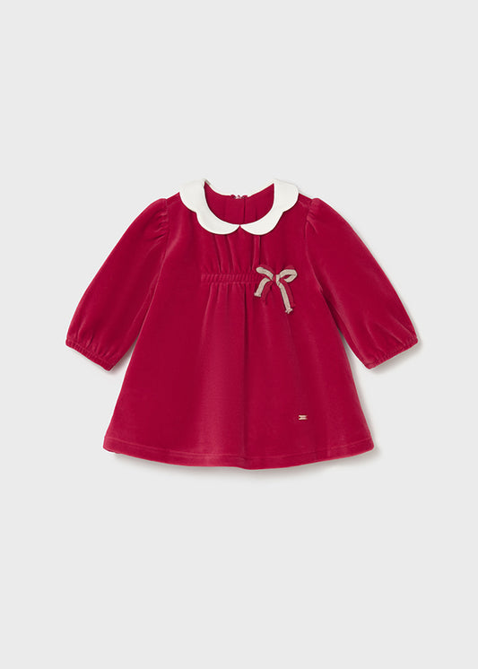 Mayoral マヨラル Baby Girl Dress Cherry