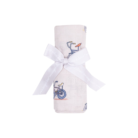 ANGEL DEAR SWADDLES Blanket - Bikes