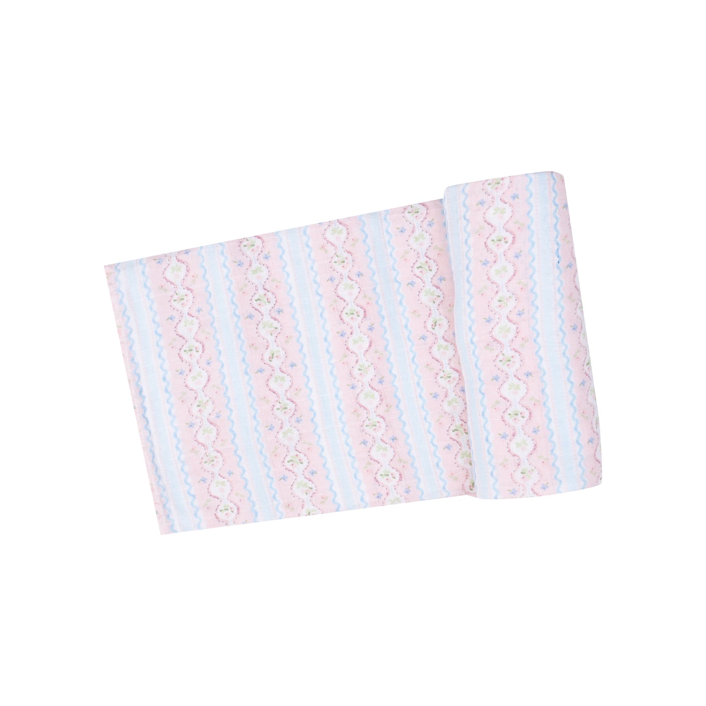 ANGEL DEAR SWADDLES Blanket -Ogee Floral