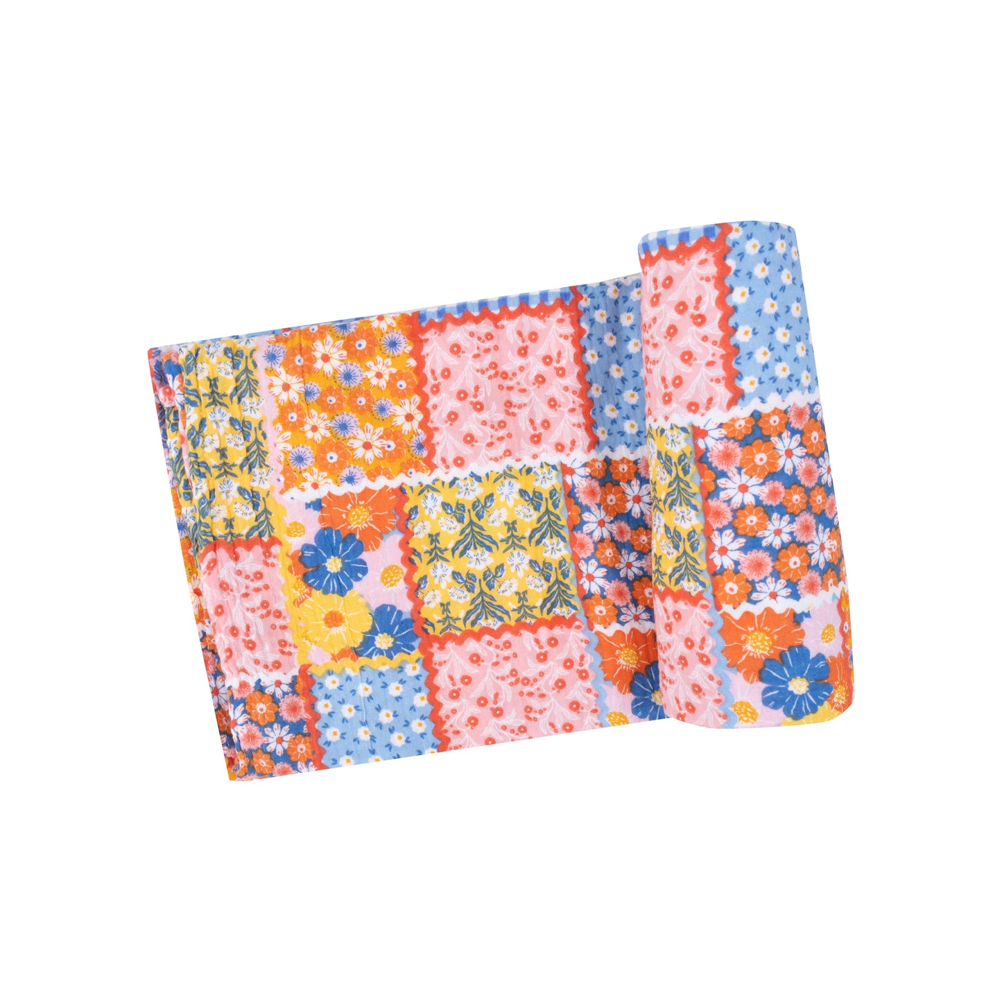 ANGEL DEAR SWADDLES Blanket -Ric Rac Patchwork