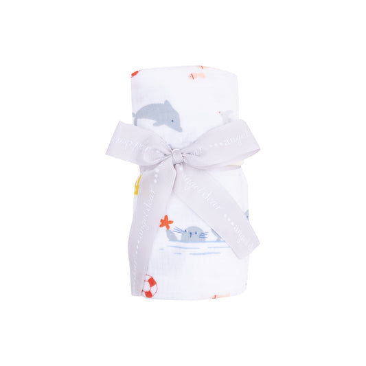 ANGEL DEAR SWADDLES Blanket -Take Me To The Sea