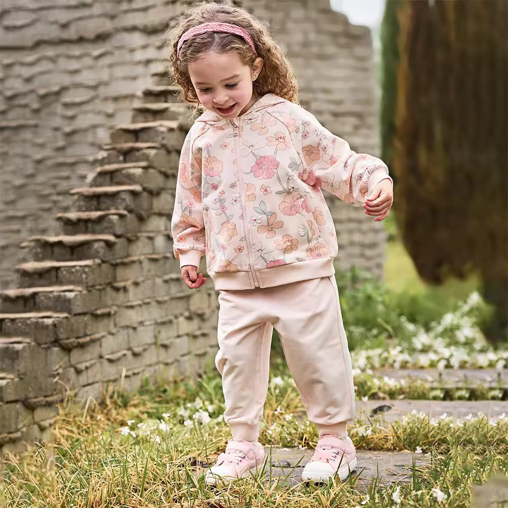 【予約】dave&bella デイブベラ フローラルジャージーセットアップ DB3253154