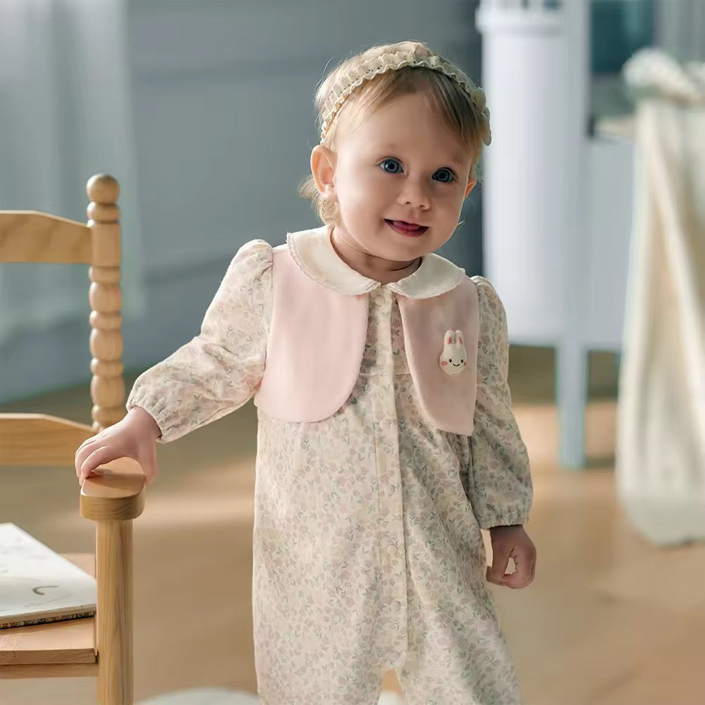 【予約】dave&bella デイブベラ ベストデザインロンパース DB3252988