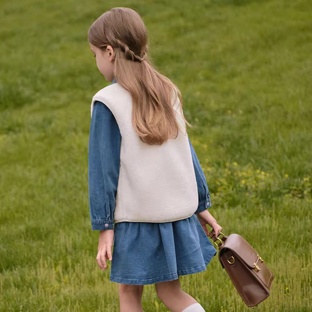 【予約】dave&bella デイブベラ もこもこベスト DK3253687