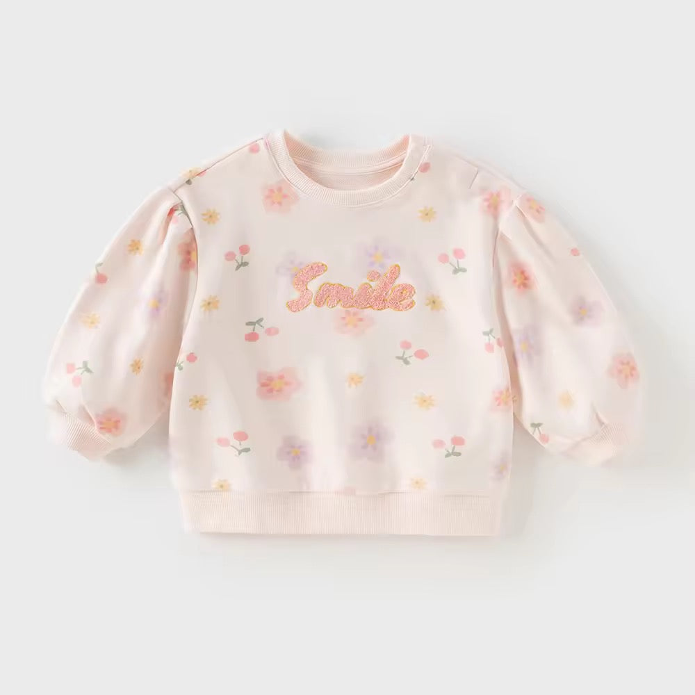 【予約】dave&bella デイブベラ Smile刺繍トップス DB3253241