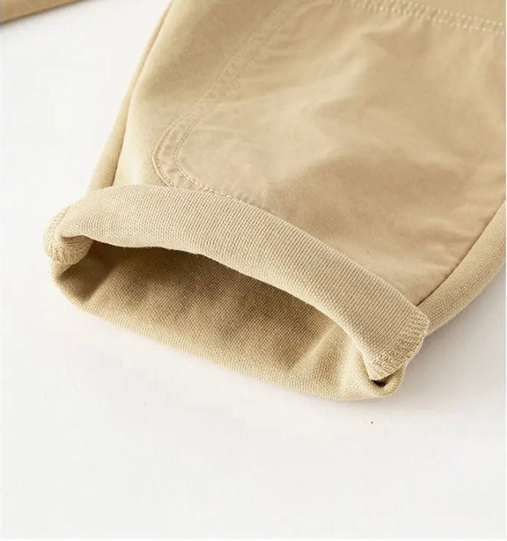 dave&bella デイブベラ ベージュストレッチパンツ DB3236175