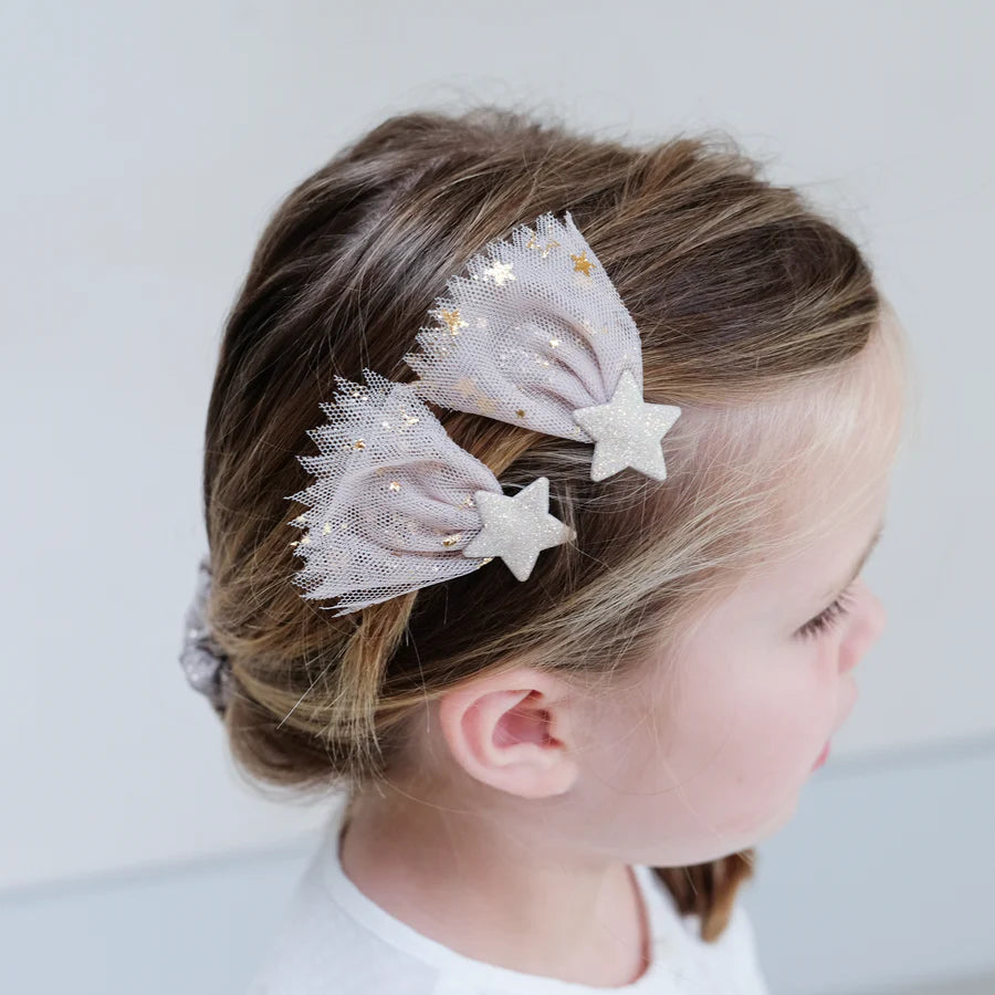 MIMI&LULA ミミアンドルーラ Tulle shooting star clips