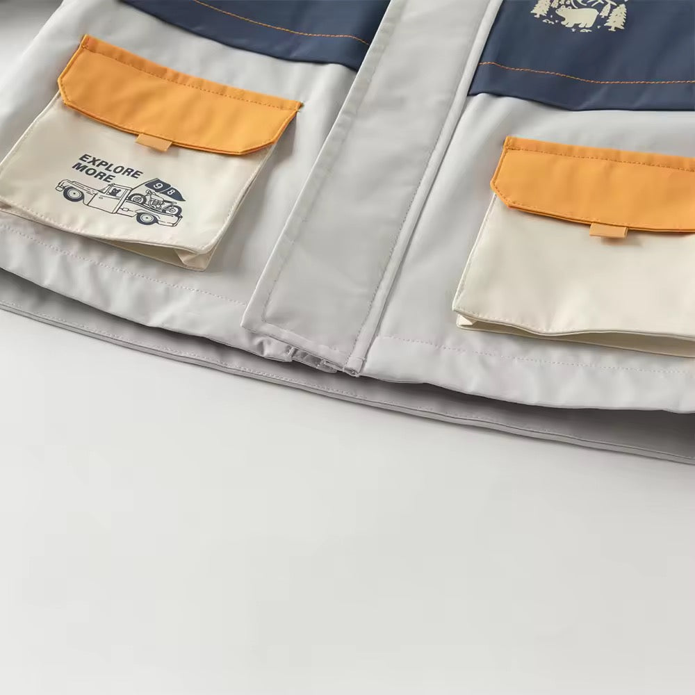 【予約】dave&bella デイブベラ イラストポイントアウター DB3253328