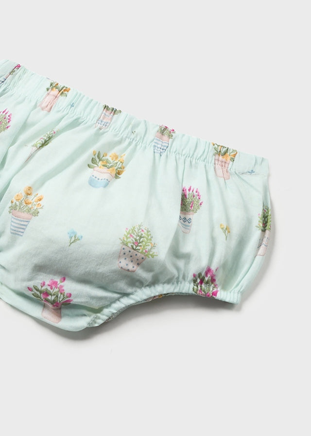 【18M last one】Mayoral マヨラル Printed dress Jade