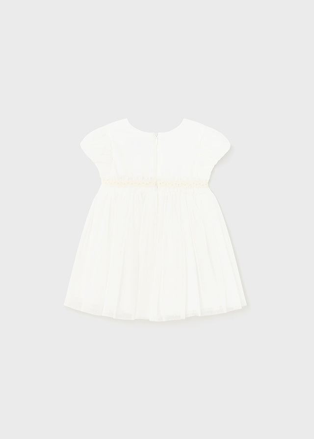 Mayoral マヨラル Pleated tulle dress