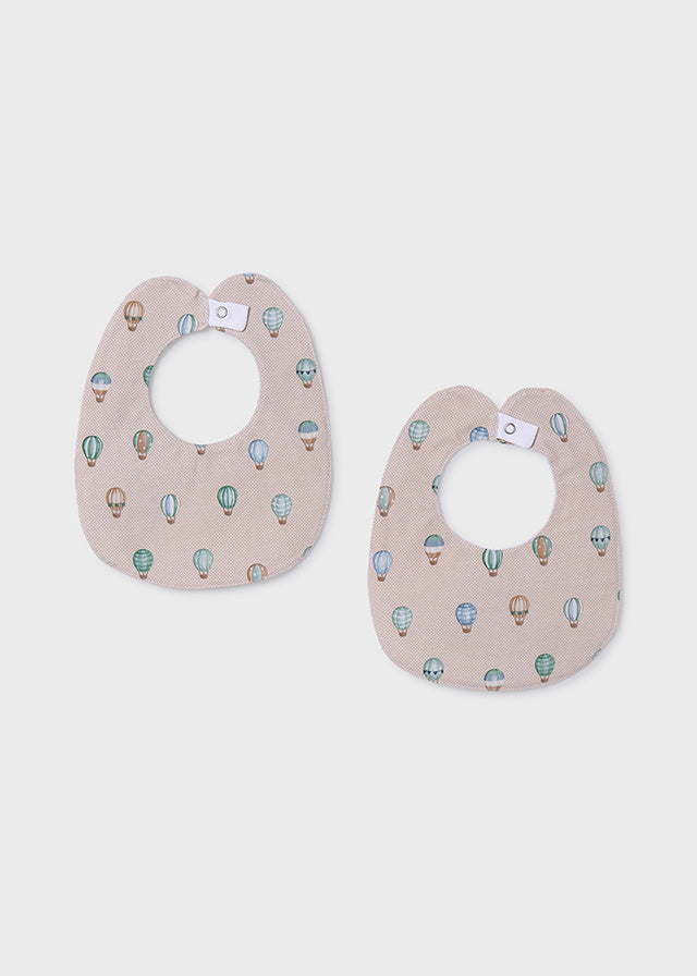 Mayoral マヨラル 2 bibs set Jade