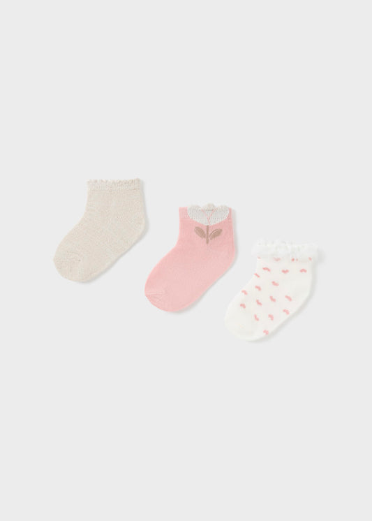Mayoral マヨラル Set 3 socks Cake