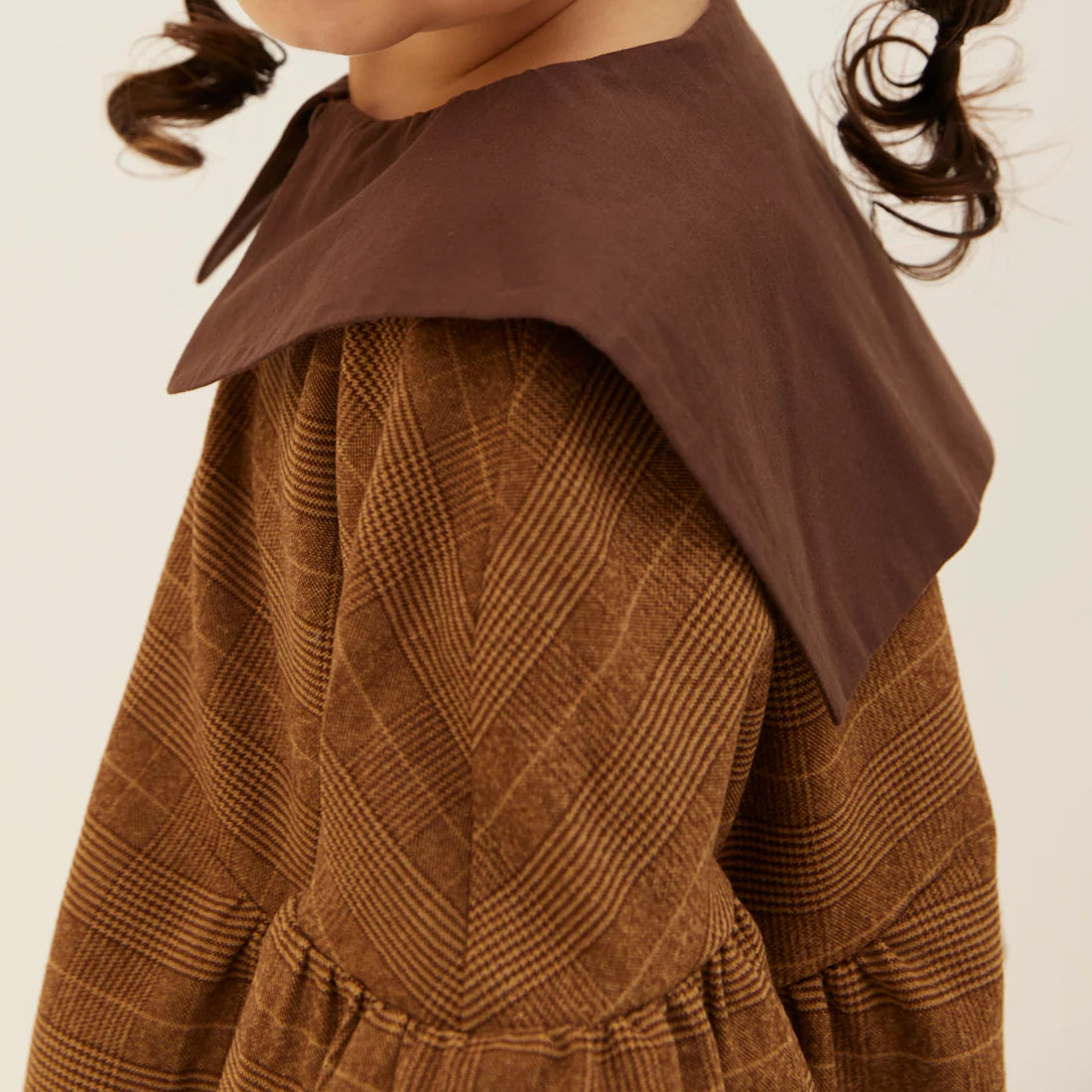 PETITMIG プチミグ ワンピース E4 ブラウン