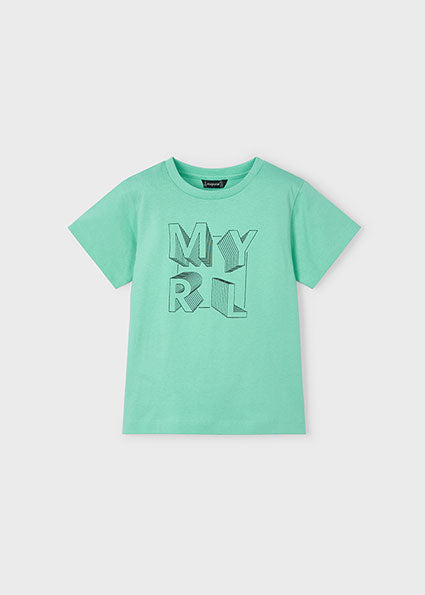 Mayoral マヨラル Basic s/s t-shirt Aquamarine