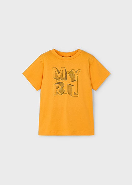 Mayoral マヨラル Basic s/s t-shirt Orange