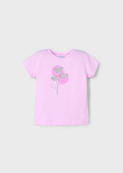 Mayoral マヨラル Basic s/s t-shirt Mauve