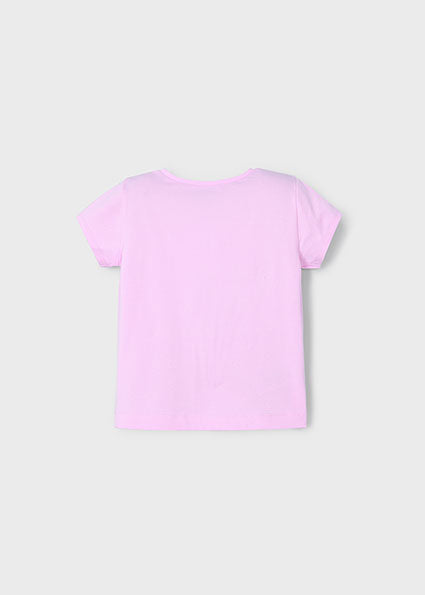 Mayoral マヨラル Basic s/s t-shirt Mauve