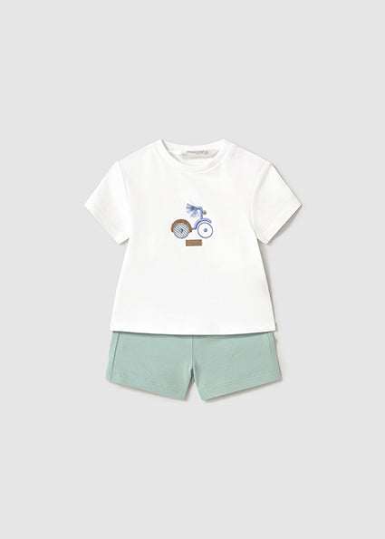 Mayoral マヨラル Knit set (4 garments) Jade