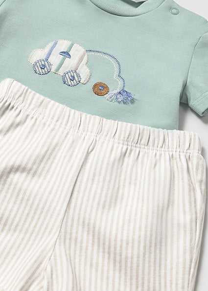 Mayoral マヨラル Knit set (4 garments) Jade