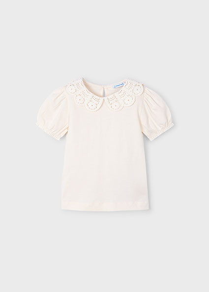 Mayoral マヨラル S/s shirt Bone