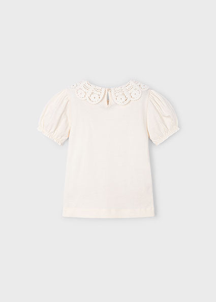 Mayoral マヨラル S/s shirt Bone