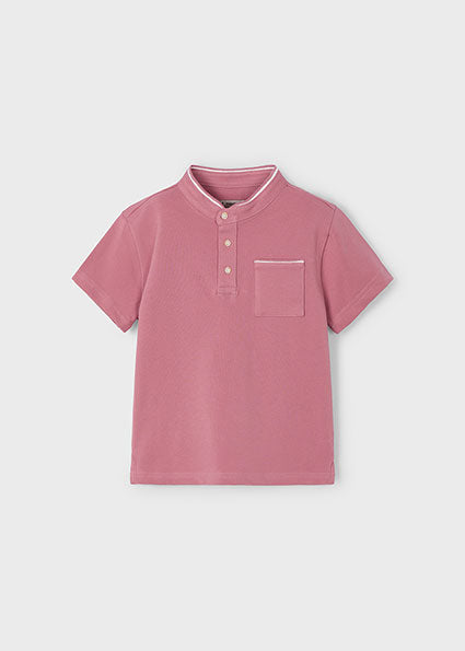 Mayoral マヨラル 	Polo s/s mao neck Guava