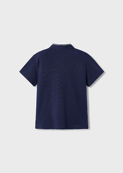 Mayoral マヨラル 	Polo s/s mao neck Navy