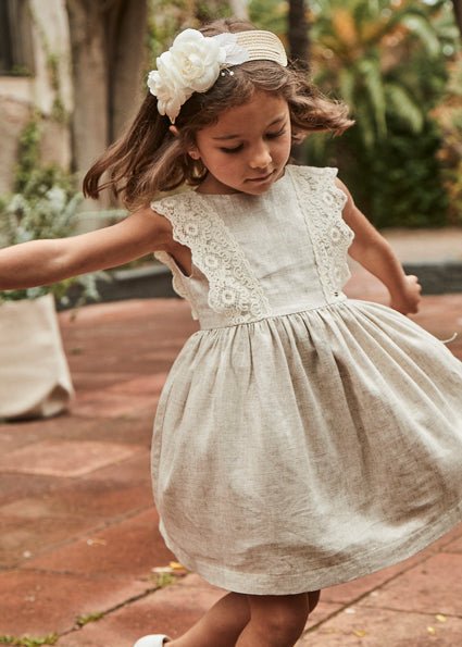 Mayoral マヨラル Linen dress Linen