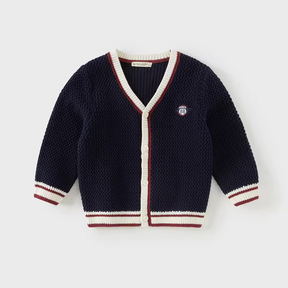 【予約】dave&bella デイブベラ ネイビーカーディガン DB3252895