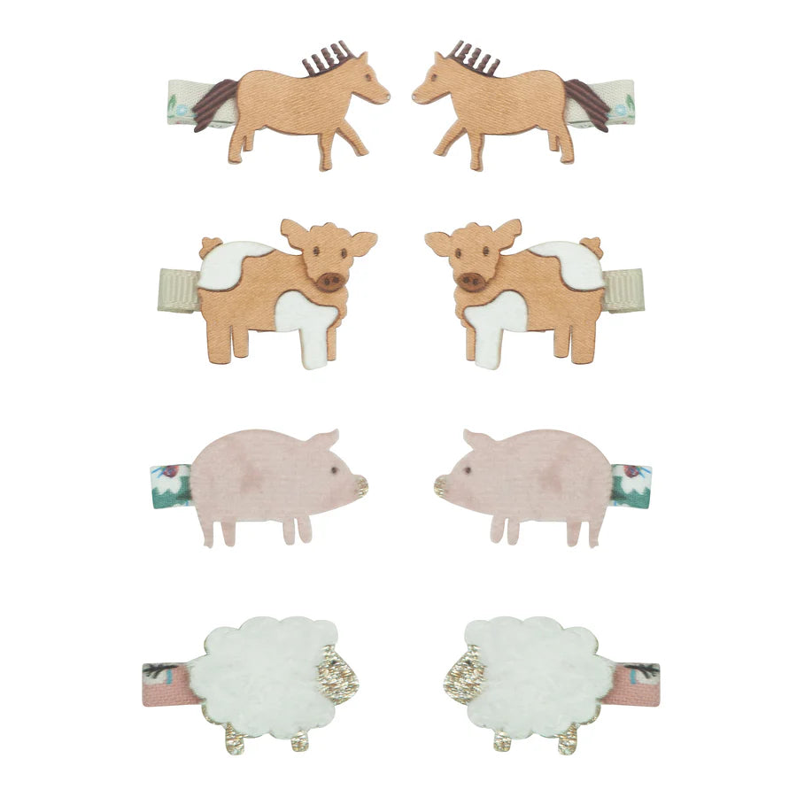 MIMI&LULA ミミアンドルーラ Farm animal mini clips