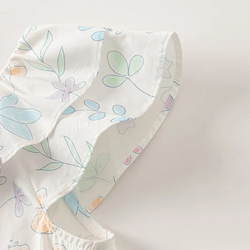 dave&bella デイブベラ フローラルトップス&パンプキンパンツセット DB2240783