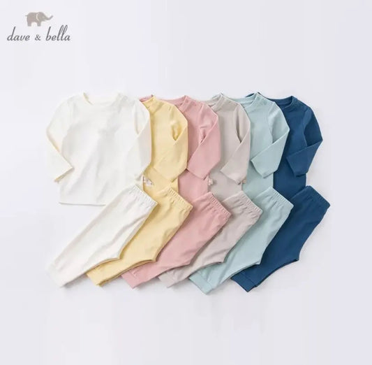 dave&bella デイブベラ シンプルキッズパジャマ