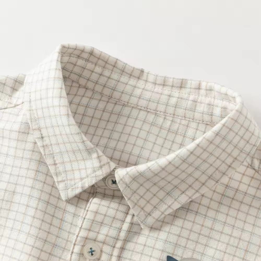 【予約】dave&bella デイブベラ ポケットダイナソーシャツ&パンツセット DB3252509